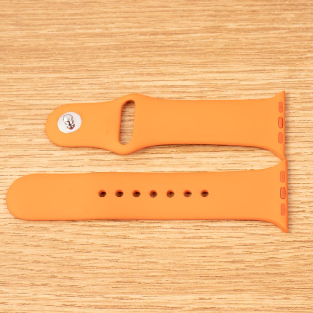 Hermès Hermes Orange 42mm 41mm 40mm 38mm Sport Band S/M Apple Watch 6 7 8 9 10